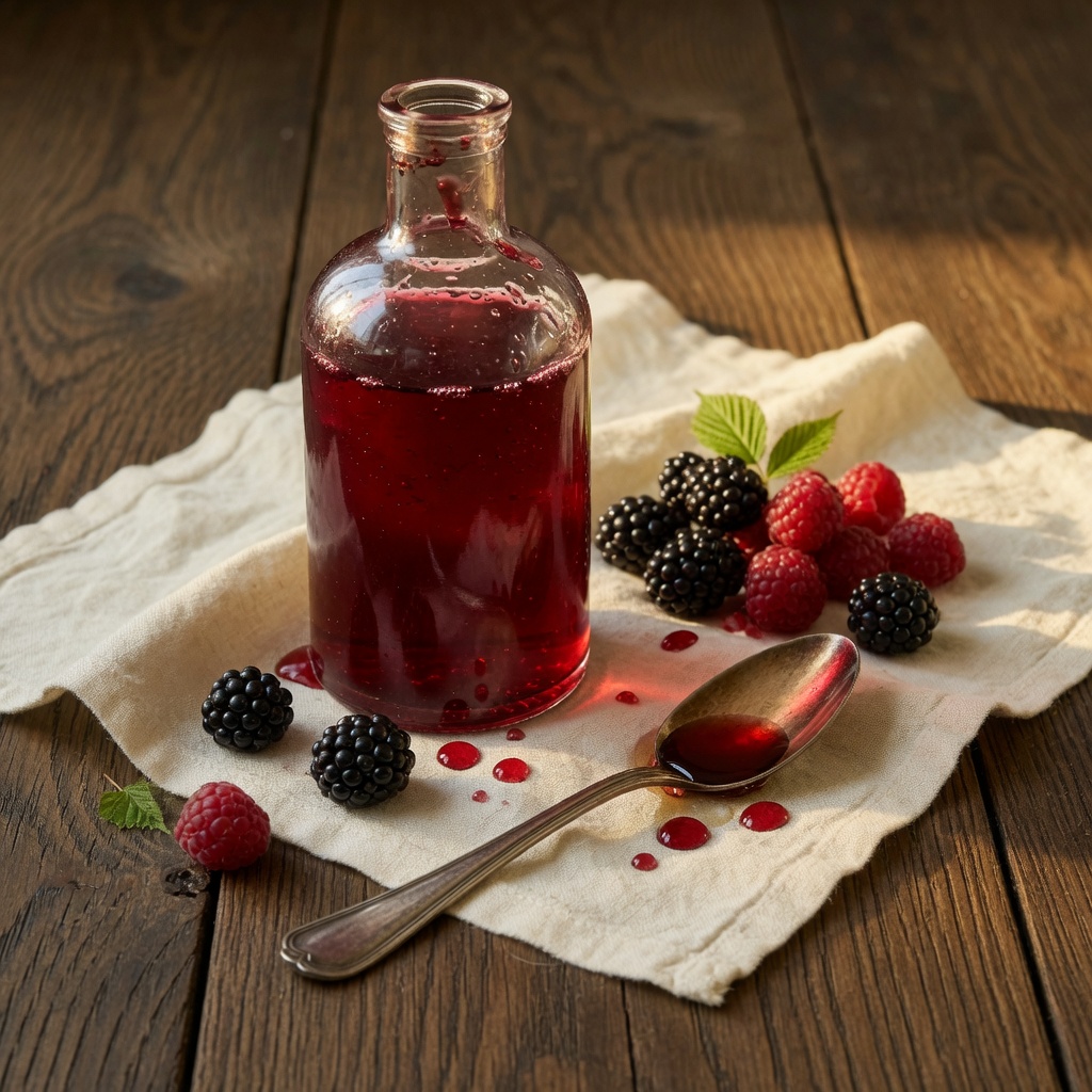 Voćni sirup i bobičasto voće
